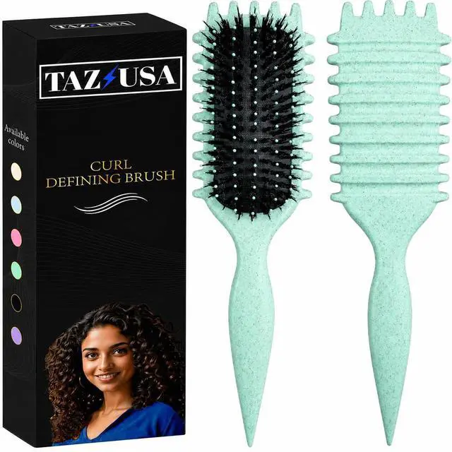 Main image of Defining Brush, Curly Hair Brush for Styling, Shaping, Detangling & Defining Curls for Women and Men
