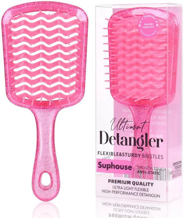 Main image of Hair Brush for All Wet or Dry Hair Types, Pain-Free Brushing Durable, Anti-Static Bristles, Lightwei