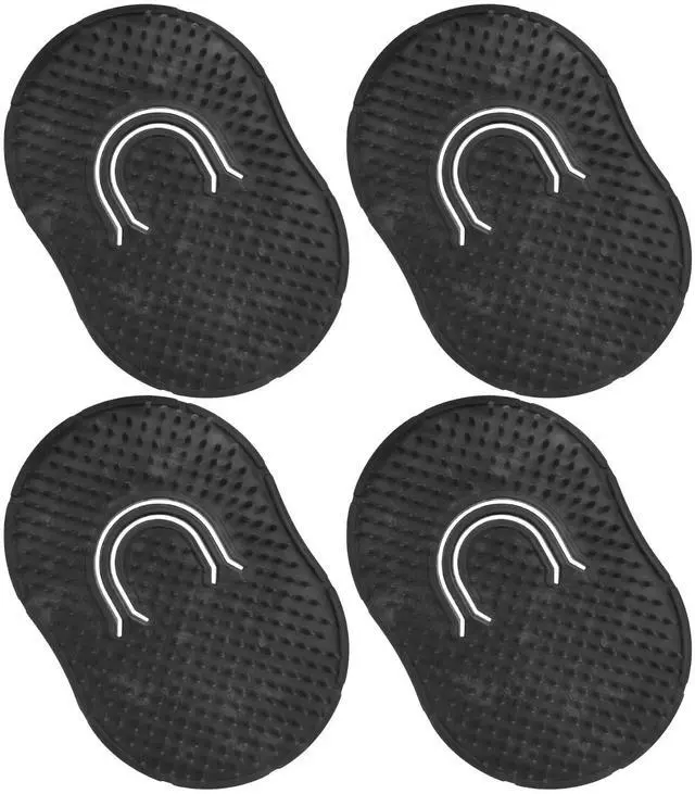 Main image of 4-Pack Pocket Palm Combs Versatile Shampoo and Massage Hair Brush Combs, Scalp Massager, Wave Brus
