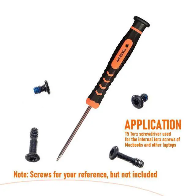 Alt view image 5 of 7 - Tool Kit for MacBook, TECKMAN Macbook Screwdriver Set with P5 Pentalobe Screwdriver,T5 Torx and Ph00