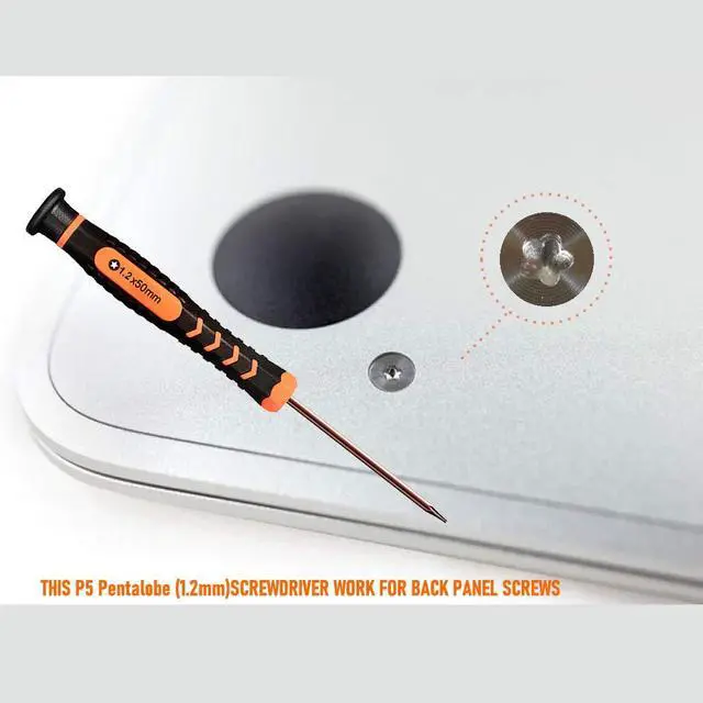 Alt view image 6 of 7 - Tool Kit for MacBook, TECKMAN Macbook Screwdriver Set with P5 Pentalobe Screwdriver,T5 Torx and Ph00