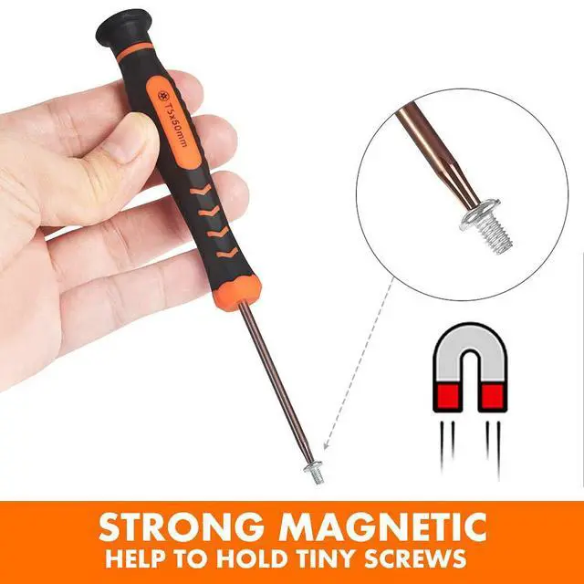 Alt view image 7 of 7 - Tool Kit for MacBook, TECKMAN Macbook Screwdriver Set with P5 Pentalobe Screwdriver,T5 Torx and Ph00