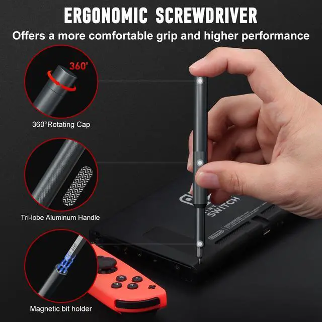 Alt view image 3 of 7 - Precision Screwdriver Set for Electronic Repair 31 in 1 | Small Screwdriver Set, Magnetic Repair Too