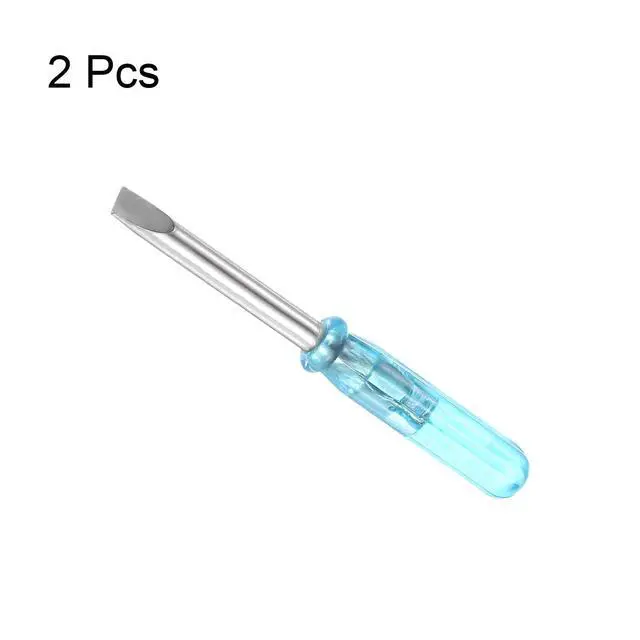 Alt view image 3 of 5 - Mini Slotted Screwdriver, 3.0mm Flat Head 45mm Length for Small Appliances Repair, 2 Pcs