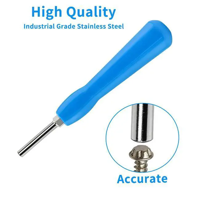 Alt view image 3 of 6 - 4.5mm & 3.8mm Gamebit Screwdriver Kit for NES, SNES, N64 | Double-End Bits for GameBoy, GameCube, Vi