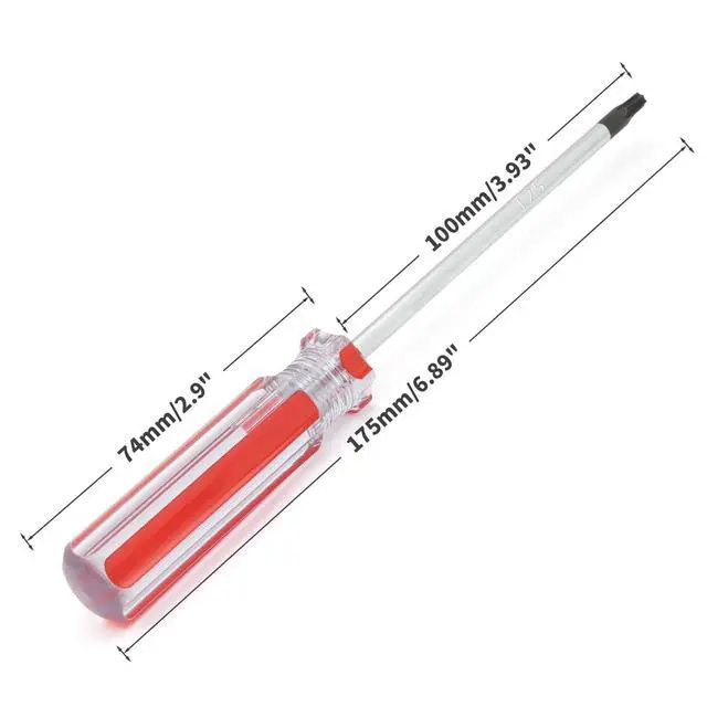 Alt view image 2 of 7 - T15 x 4" Magnetic Torx Screwdrivers Set, T15 Torx | T15x100mm Torx Security Screwdriver, 5mm Torx Di