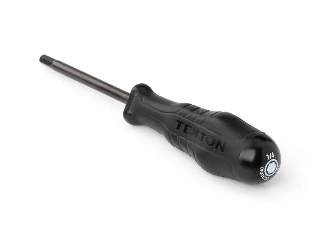 Alt view image 2 of 7 - 1/4 Inch Hex High-Torque Black Oxide Blade Screwdriver | DHX11250 | Made in USA