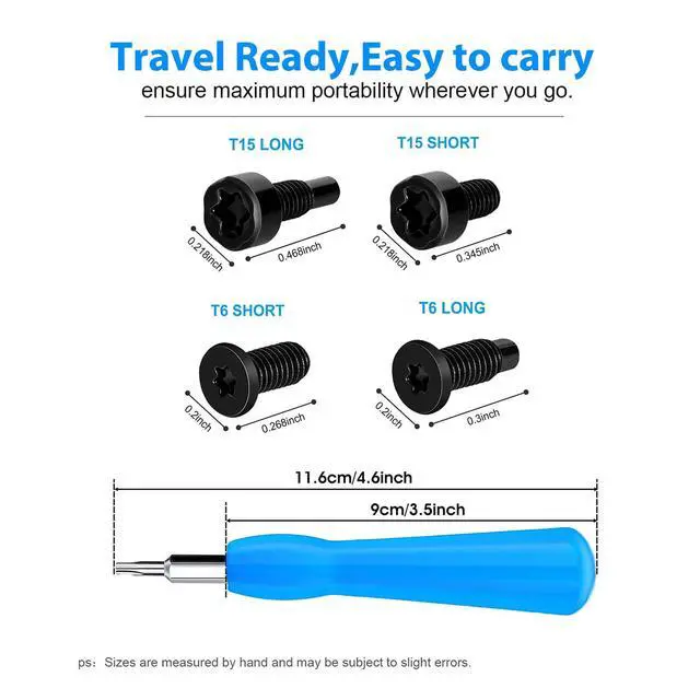 Alt view image 6 of 6 - Screwdriver T6 T15 & + 20Pcs Screws Fit Ring Doorbell 2 3 4 Plus Pro Elite