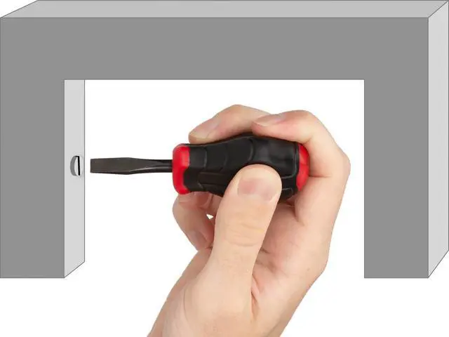 Alt view image 2 of 7 - 1/4 Inch Slotted x 1-1/2 Inch Stubby Screwdriver | 26621 | Made in USA