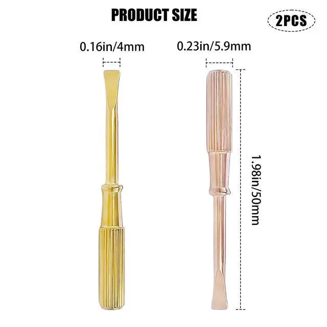 Alt view image 4 of 7 - 2 Pcs Screwdriver for Love Bracelet, Titanium Steel Mini Screw Driver, Bracelet Repair Screwdriver,