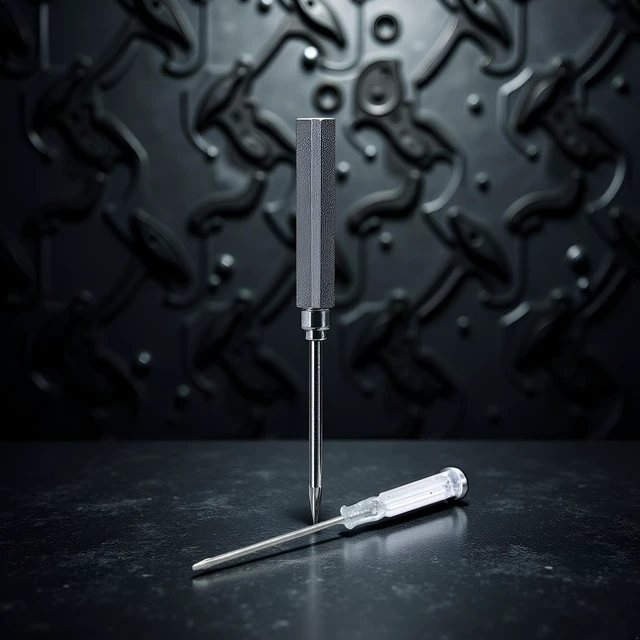 Alt view image 4 of 7 - Slotted Screwdriver, 3.8 Inch steel For Disassemble Small Item Repair Tool Screwdriver Accessories