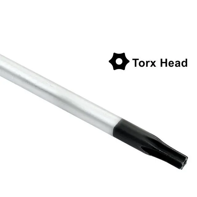 Alt view image 3 of 5 - T8 Torx Screwdriver 75mm(3 Inch) Long Magnetic Tip | 6 Point Star Screwdriver for Game Controllers,