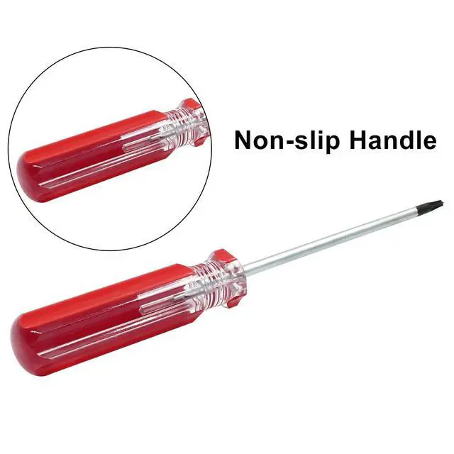 Alt view image 4 of 5 - T8 Torx Screwdriver 75mm(3 Inch) Long Magnetic Tip | 6 Point Star Screwdriver for Game Controllers,