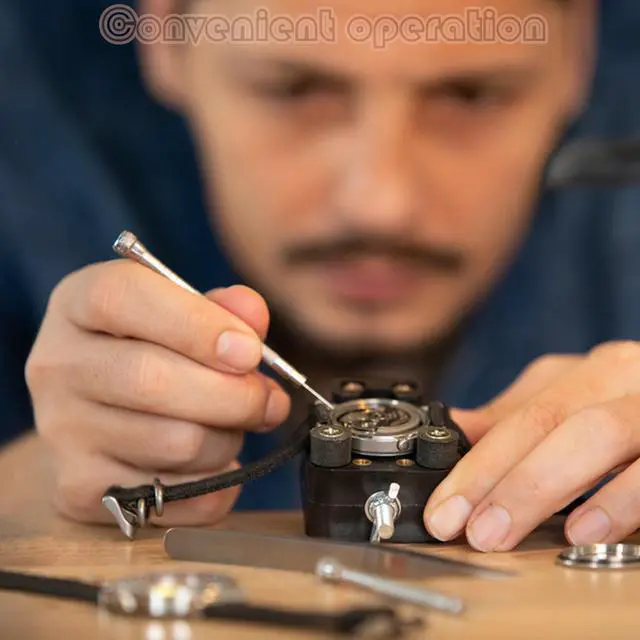 Alt view image 6 of 7 - Precision Screwdriver Set with Tweezers, Watch Screwdriver Micro Watchmakers Screwdrivers for Watche