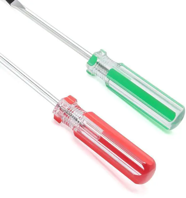 Alt view image 6 of 7 - Magnetic Screwdriver Set 2 PCS, 3 Inch Steel Shaft 5mm Phillips | 5 x 75mm Phillips, Flat Head Tips