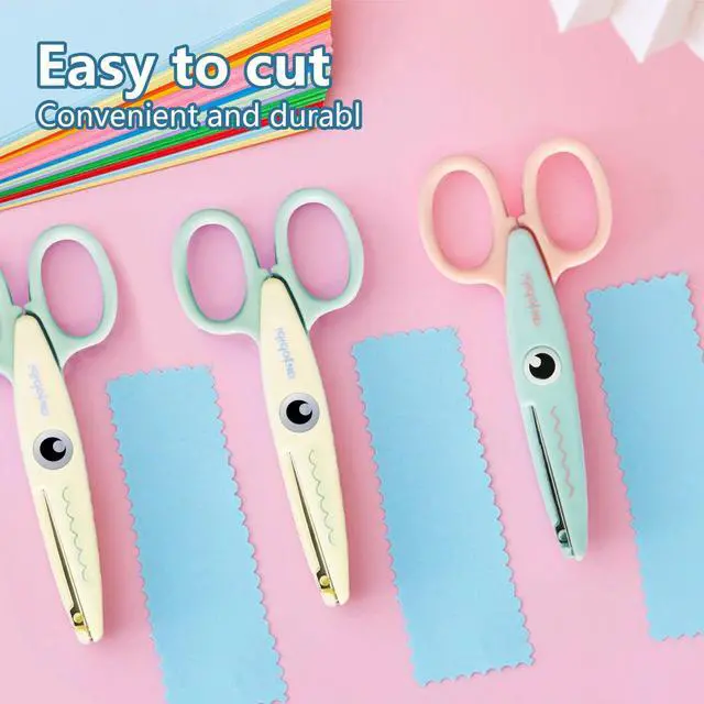 Alt view image 4 of 4 - for Crafting (2-Pack)-Decorative Pattern Edge Craft Scissors,Suitable for Fun DIY Scrapbooking Craft