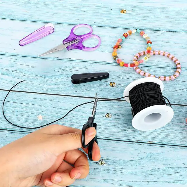 Alt view image 5 of 6 - 3Pcs Small Craft Scissors Sharpest Precise Stainless Steel Cutting Scissor All Purpose Craft Scissor