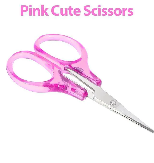 Alt view image 4 of 7 - Small Craft Scissors, 3.5" Travel Scissors Tsa Spproved Compact Stainless Steel TSA Approved Scissor