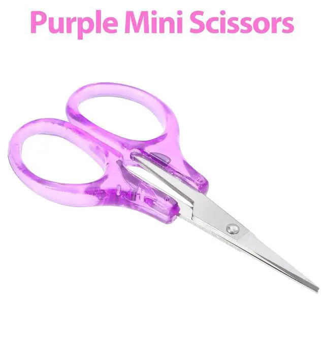 Alt view image 5 of 7 - Small Craft Scissors, 3.5" Travel Scissors Tsa Spproved Compact Stainless Steel TSA Approved Scissor