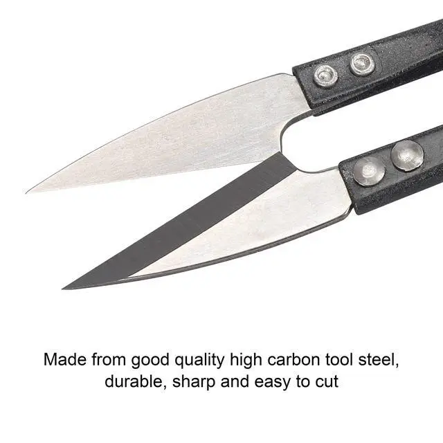 Alt view image 4 of 7 - Sewing Scissors Yarn Thread Cutter 4.1inch Mini Small Snips Trimming Nipper Made of High-Carbon Stee