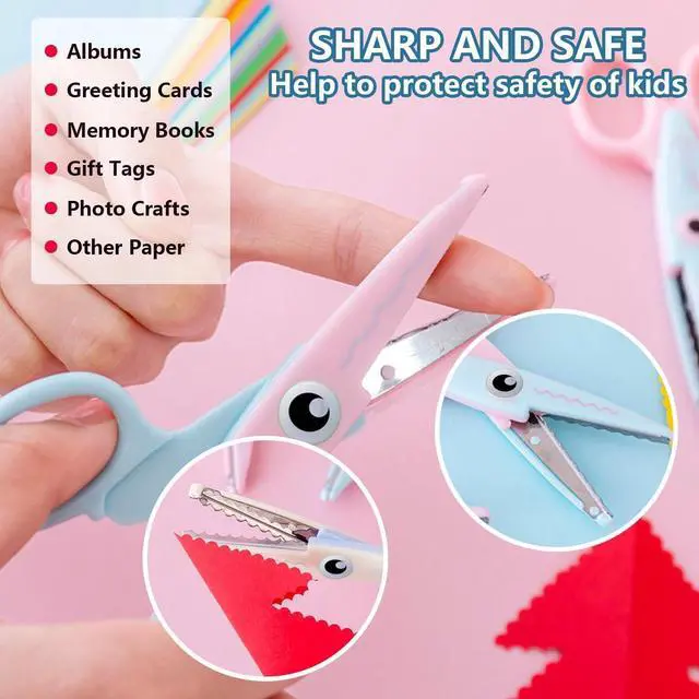 Alt view image 3 of 4 - for Crafting (3-Pack)-Decorative Pattern Edge Craft Scissors,Suitable for Fun DIY Scrapbooking Craft
