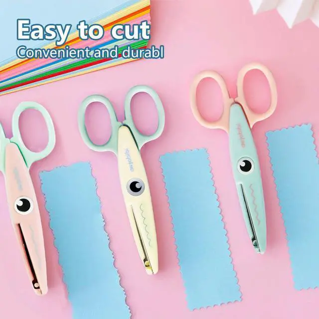Alt view image 4 of 4 - for Crafting (3-Pack)-Decorative Pattern Edge Craft Scissors,Suitable for Fun DIY Scrapbooking Craft