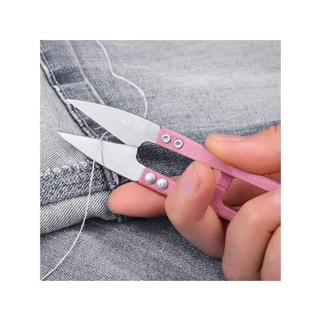 Alt view image 6 of 6 - 4.1inch Sewing Scissors(pack of 3) Yarn Thread Cutter Small Snips Trimming Nipper - Great for Stitch