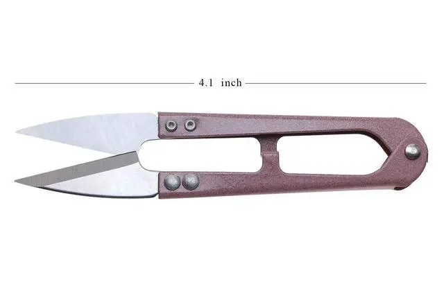 Alt view image 5 of 6 - 4.1inch Sewing Scissors(pack of 3) Yarn Thread Cutter Small Snips Trimming Nipper - Great for Stitch