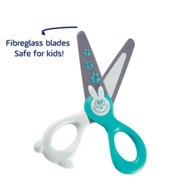 Alt view image 7 of 7 - Kidicut - Kids safety scissors - Blunt tip - 4.75 inch | Ambidextrous Right and Left Handed - School