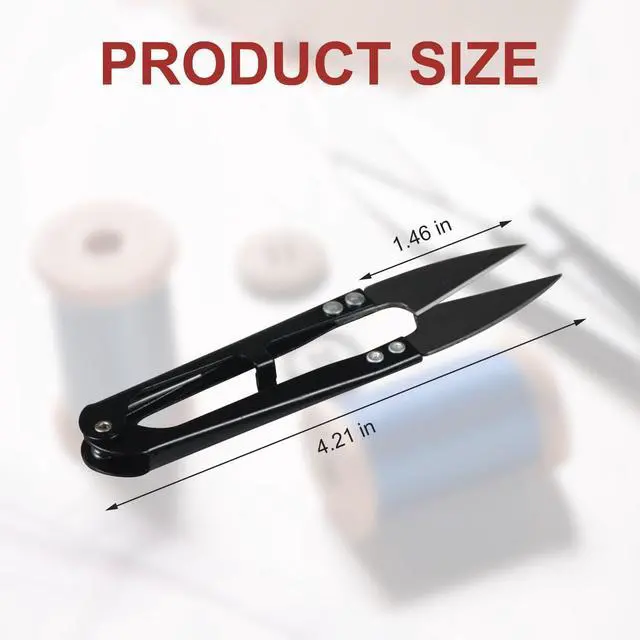 Alt view image 2 of 7 - Snips, Sewing Scissors, High-Carbon Steel Yarn Snips,1 Piece 4.2 in for DIY Supplies, Crafts, Sewing