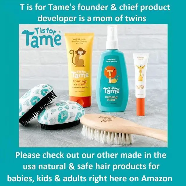 Alt view image 6 of 6 - Detangling Brush for Toddlers and Kids, Tames Knots, No Tears