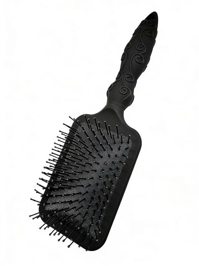 Alt view image 2 of 3 - Paddle Brush for Hair, Gentle Detangling, Wet or Dry Hair, Tangle-Free with Flexible Bristles