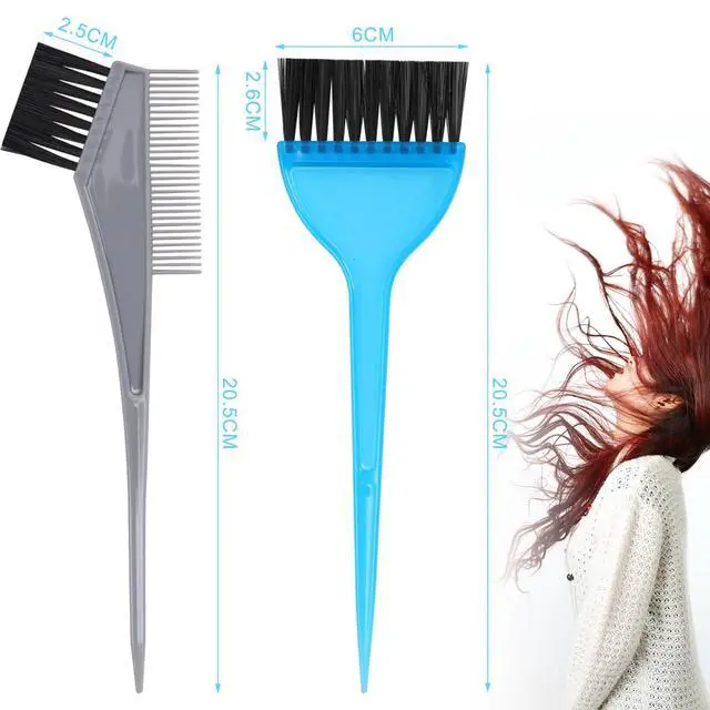 Alt view image 2 of 7 - Hair Dye Brush Professional Hair Color Brush Soft Dye Brush Reusable Hair Coloring Brush Durable Hai