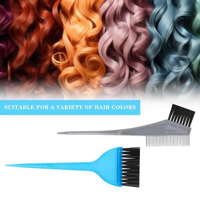 Alt view image 4 of 7 - Hair Dye Brush Professional Hair Color Brush Soft Dye Brush Reusable Hair Coloring Brush Durable Hai
