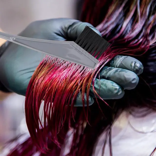 Alt view image 5 of 7 - Hair Dye Brush Professional Hair Color Brush Soft Dye Brush Reusable Hair Coloring Brush Durable Hai