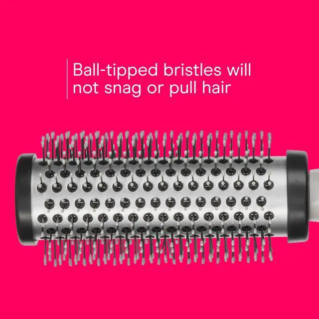 Alt view image 5 of 7 - Grip & Style Round Brush, Nylon Bristle Hair Brush for Blowout Styling, For Medium to Long Lengths,