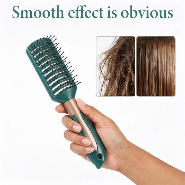 Alt view image 6 of 7 - Brush Detangling Brush Anti-Static Vent Hair Brushes for Women and Men Wet Hair with Ball Tipped Bri