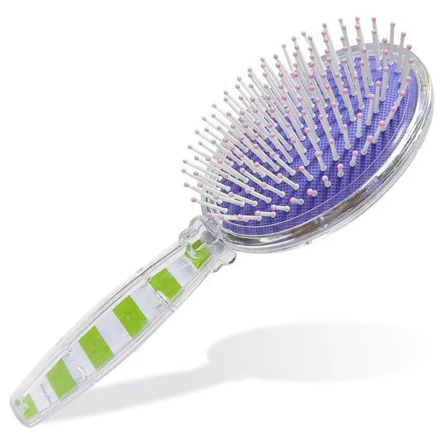 Alt view image 4 of 6 - Kids Detangling Confetti Hair Brush Fun Toy Story Design, Gentle on Wet & Dry Hair, Ideal for Kid