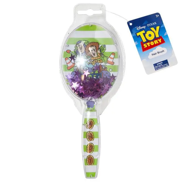 Alt view image 5 of 6 - Kids Detangling Confetti Hair Brush Fun Toy Story Design, Gentle on Wet & Dry Hair, Ideal for Kid