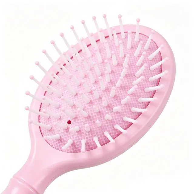 Alt view image 6 of 6 - 2pcs Hair Brush Mini Hairbrush for Thick Curly Thin Long Short Wet or Dry Hair Detangle Pocket Trave