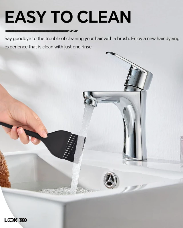 Alt view image 7 of 7 - 3 Pack Hair Color Brush Set - Professional Hair Dye Brush for Stylist, for Highlighting, Tint and Co