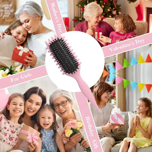 Alt view image 4 of 5 - Hair Brush, 2025 Curly Hair Products Curl Defining Brush, Bounce Defining Hair Shaping for Women Men