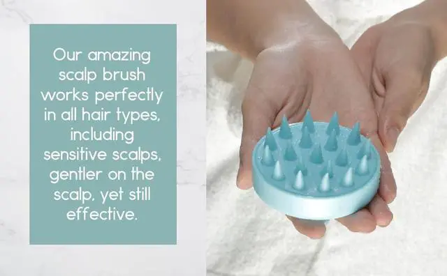 Alt view image 4 of 7 - Scalp Massager, Soft Silicone Bristles Scalp Brush for Woman, Men, Kids and Pets -All Hair Types Sha