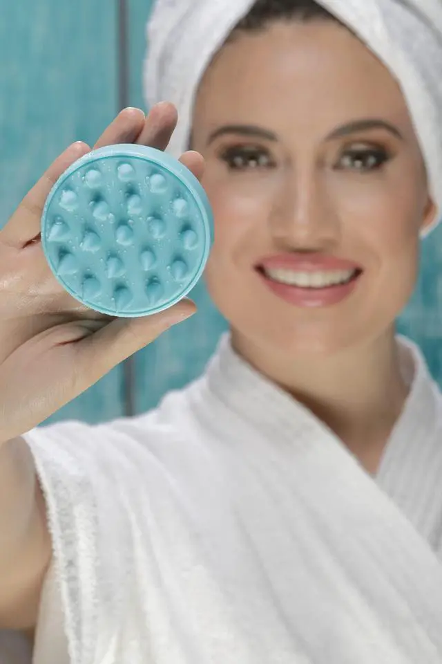 Alt view image 7 of 7 - Scalp Massager, Soft Silicone Bristles Scalp Brush for Woman, Men, Kids and Pets -All Hair Types Sha
