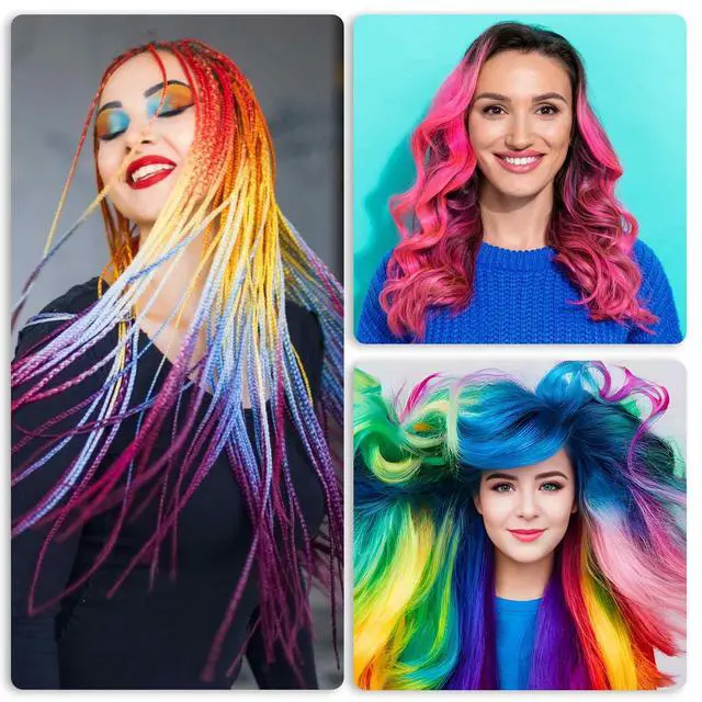 Alt view image 6 of 6 - Hair Color Brush Hair Dye Kit for Hair Tint Dying Coloring Applicator Hair Dye Brushes Tinting Comb