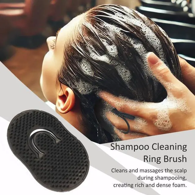 Alt view image 3 of 7 - 4-Pack Pocket Palm Combs Versatile Shampoo and Massage Hair Brush Combs, Scalp Massager, Wave Brus
