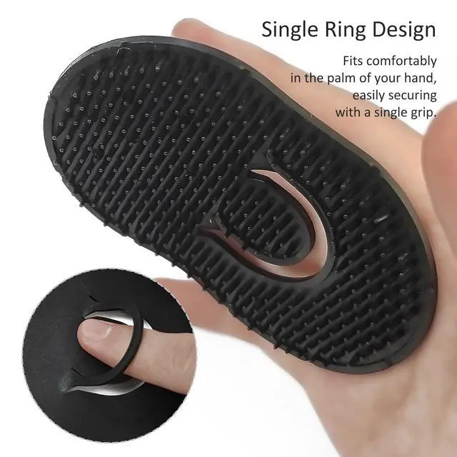 Alt view image 5 of 7 - 4-Pack Pocket Palm Combs Versatile Shampoo and Massage Hair Brush Combs, Scalp Massager, Wave Brus