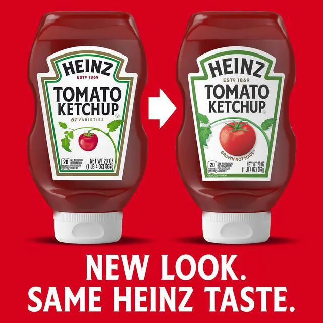 Alt view image 4 of 7 - Tomato Ketchup, 20 oz Bottle | Americas Favorite Ketchup®, No Artificial Sweeteners, No High Fructose Corn Syrup, All Natural Ingredients