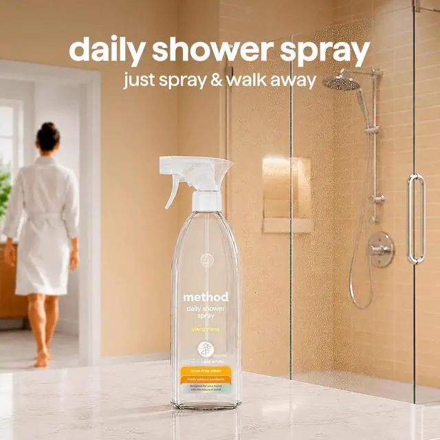 Alt view image 3 of 7 - Daily Shower Cleaner Spray, Ylang Ylang, 28 fl oz | Removes Soap Scum, Grime & Stains, For Use on Showers, Tubs, Tile, Glass & Fixtures, Dissolves Right Away