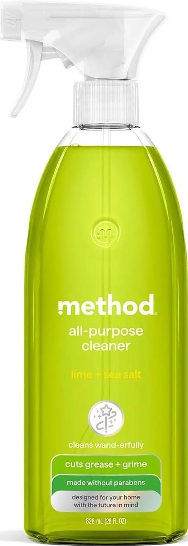 Main image of All-Purpose Cleaner Spray, Lime + Sea Salt, 28 fl oz | Cuts Grease & Grime on Counters, Glass, Sealed Wood & Floors, for Kitchen & Bathroom, Controlled Mist, Streak Free